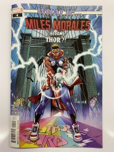 What If Miles Morales #4 Became Thor God of Thunder (2022) Marvel Comics PROSHIP