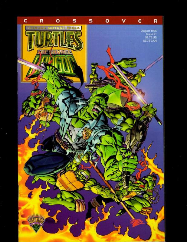 10 Comics Michaelangelo 1 TMNT/Savage Dragon 1 2001 Nights 3 4 Wild Ones 2+ HJ10