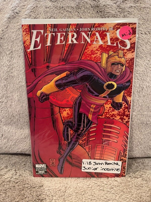 Eternals (2006) 5 John Romita Jr 1:18 Variant Marvel