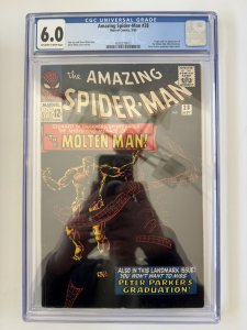 AMAZING SPIDER-MAN #28 CGC 6.0 MOLTEN MAN (1965)