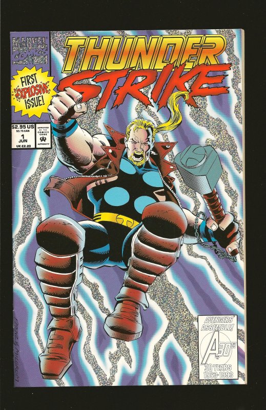 Marvel Comics Thunder Strike Vol 1 No 1 June 1993