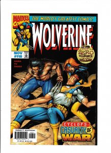 WOLVERINE #118 (1997) LEINIL FRANCIS YU | DIRECT EDITION