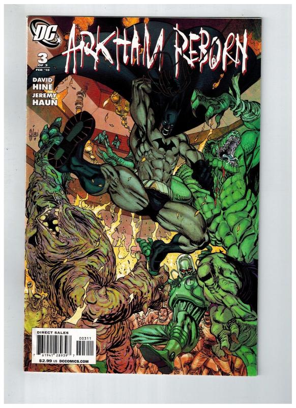 Arkham Reborn # 3 Of 3 VF DC Limited Series Comic Book Joker Batman Robin S75