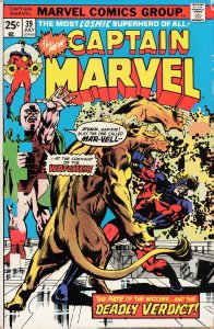 Captain Marvel #39 (1975) Captain Marvel