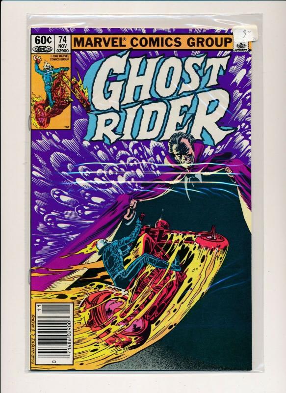 Marvel Comics LOT OF 5- GHOST RIDER #74-78 1982  FINE/VERY FINE (PF467) 