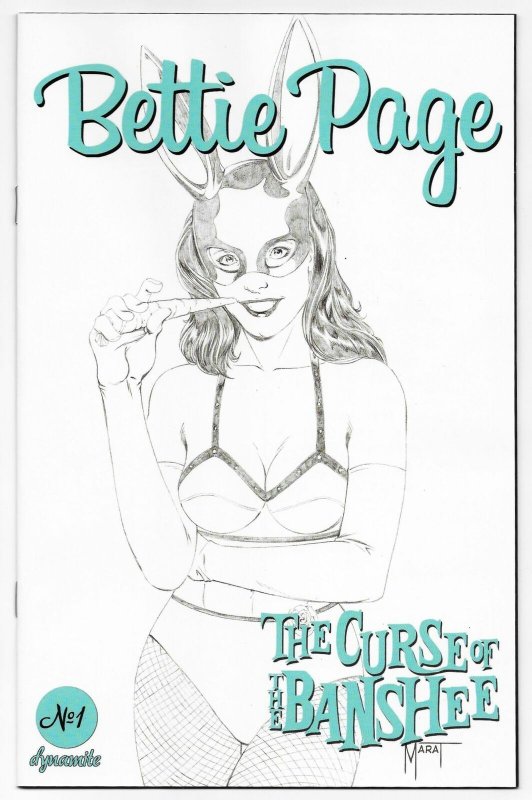 Bettie Page & The Curse Of The Banshee #1 Mychaels 1:15 Variant (2021) NM 