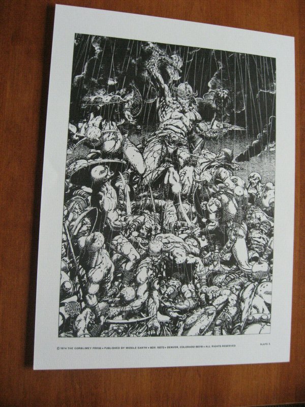 CONAN TUPENNY PORTFOLIO SIGNED BARRY SMITH 1974 SCARCE