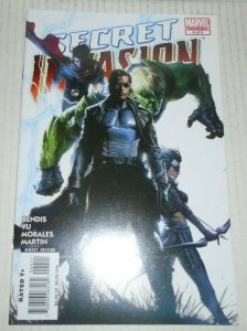 Secret Invasion # 4 September 2008 Marvel Dell Otto Nick Fury Hulk