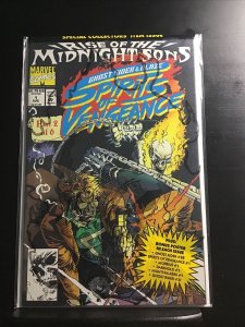 Rise Of The Midnight Sons Spirits Of Vengeance #1 Marvel Comics 1992 