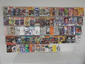 Huge Lot 70+ Fanzines, Magazines, Comics Source, Comic Book Marketplace+ Av Fine