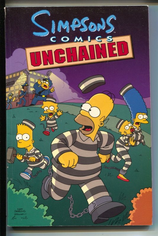 Simpsons Comics: Unchained- Ian Boothby-TPB-trade