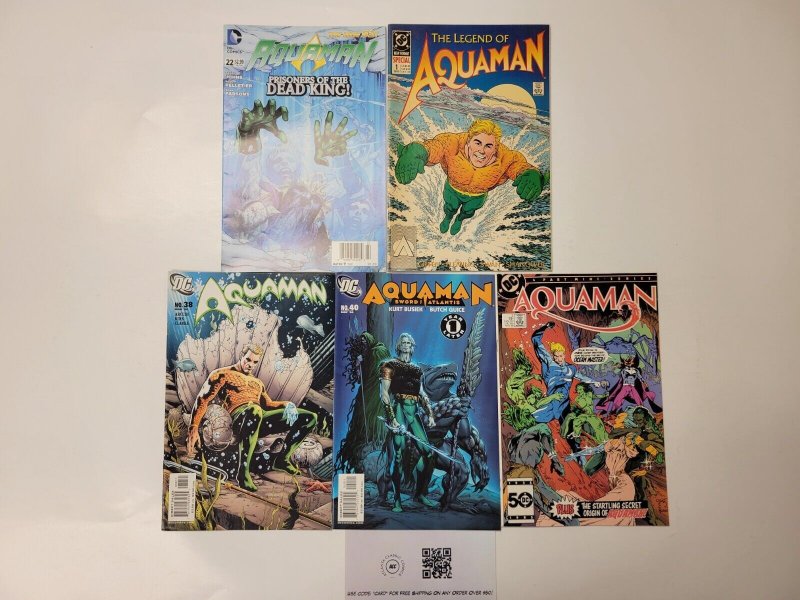 5 Aquaman DC Comic Books #1 3 22 38 40 66 TJ17