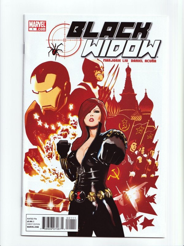 Black Widow #1 2010 Series #1 Deadly Origin Tom Raney Variant Marvel Comics Lot