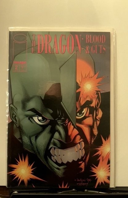 Lot of 2 Dragon: Blood and Guts #1,2 (1995)