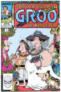 GROO the Wanderer #42, NM, Sergio Aragones, Conan parody, Sword, 1985