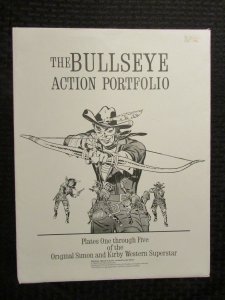 1979 BULLSEYE Action Portfolio SIGNED Bookplate Joe Simon VF-/FN- 11.5x15.5