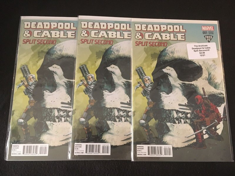 DEADPOOL & CABLE: SPLIT SECOND #1 Fried Pie Variant, VFNM Condition