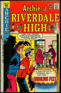 ARCHIE AT RIVERDALE HIGH #26-JUGHEAD/BETTY/VERONICA G