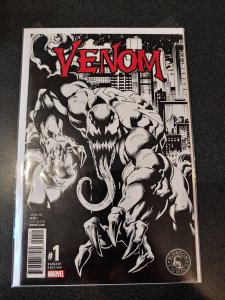 ​VENOM #1 SCORPION COMICS VARIANT BLACK & WHITE