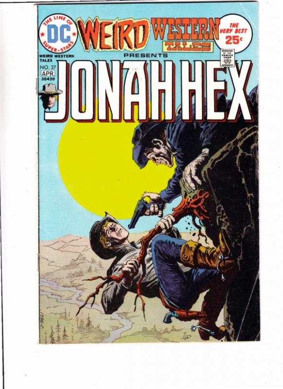 Weird Western Tales #27 (Sep-73) FN Mid-Grade Jonah Hex