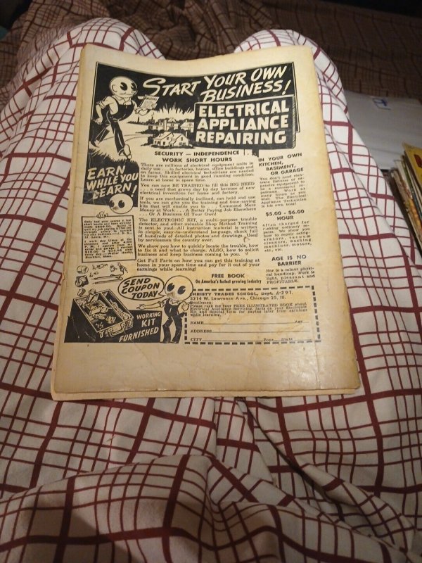 Jungle Adventures #10 Silver Age 1963 I.w/super Comics Adventure Harem Of Horror