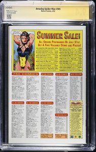 Amazing Spider-Man (1992) # 365 (CGC 9.4) Signed & Sketch Mark Bagley  * 1st App