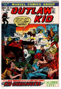 The Outlaw Kid #14 (1973) The Outlaw Kid - Marvel Comics