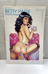 Betty Page  the 50’s rage Annual #1 1992