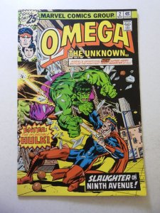 Omega the Unknown #2 (1976) FN+ Condition MVS Intact