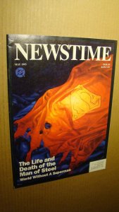 NEWSTIME MAY 1993 **DEATH OF SUPERMAN** LIFE DEATH