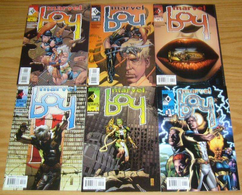 Marvel Boy #1-6 VF/NM complete series - grant morrison - marvel knights 2 3 4 5