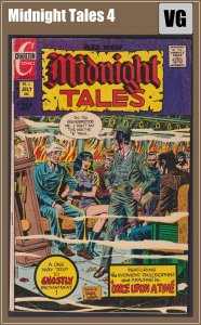 Midnight Tales 4 (1973) VG Bronze Age Charlton comic
