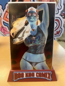 Cos & Effect #1 Symmetra Overwatch Cosplay Wet T-Shirt BooKoo Negative Shikarii