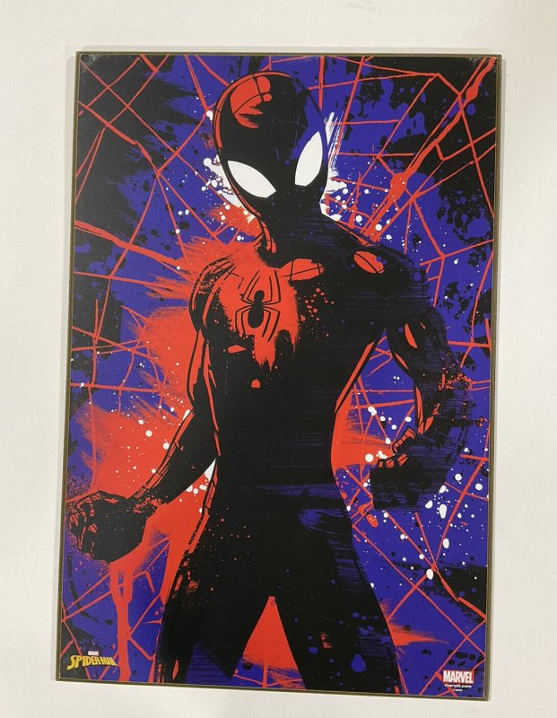 Spider-Man Wall Art Sign Print 2018 plaque 13x19 Marvel