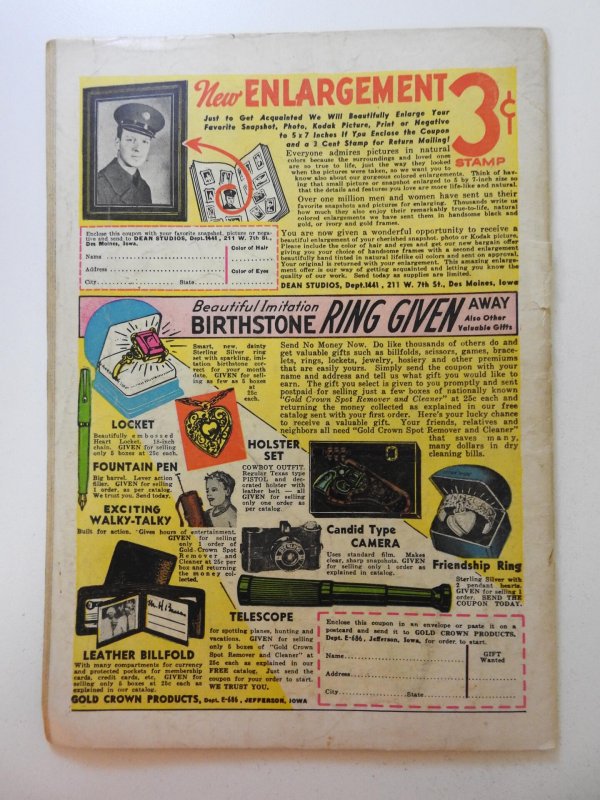 All Great Comics #1 (1946) Rare Comic! Solid VG Condition!