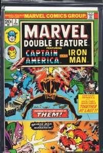 Marvel Double Feature #2 (1974) Captain America