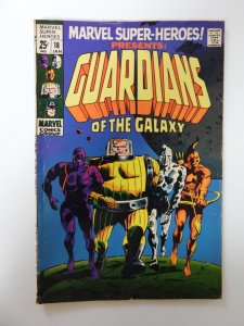 Marvel Super-Heroes #18 1st Guardians of the Galaxy VG/FN 1/2 spine split