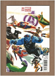 Avengers #6 Marvel Comics 2013 Jonathan Hickman 50 Years Variant NM- 9.2