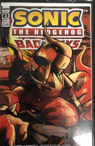 Sonic the Hedgehog: Bad Guys #3 Cover B (2020)