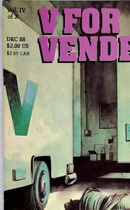 V For Vendetta 4 DC 1988 VF+ 8.5 Part 4 of 10 Series by Alan Moore