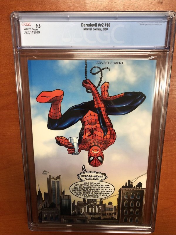 Daredevil #v2  (2000) #10  (CGC 9.6 WP) Origin Echo