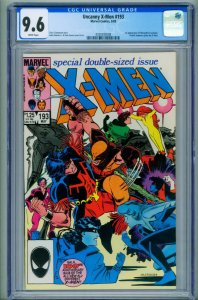 X-MEN #193 CGC 9.6 1985-MARVEL-comic book 4330293008