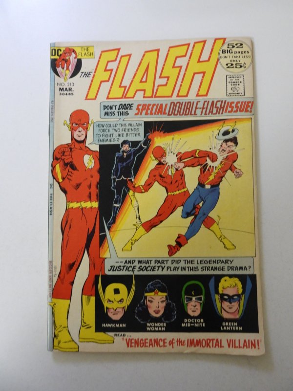 The Flash #213 (1972) VF- condition