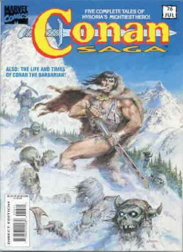 Conan Saga #76 FN; Marvel | we combine shipping 