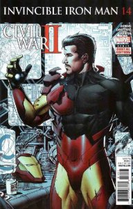 INVINCIBLE IRON MAN (2015 MARVEL) #14 CVR A DALE KEOWN