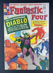 Fantastic Four (1961) #30 FN- (5.5) 1st Diablo