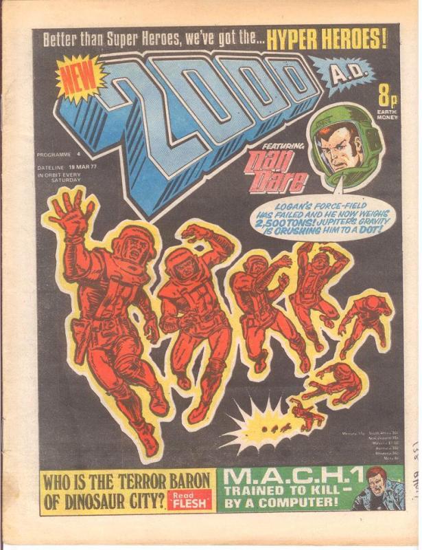 2000 AD 4 F March 19 1977