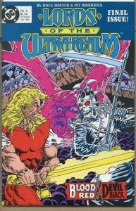 LORDS OF THE ULTRA-REALM #6, NM, Doug Moench, DC 1986  more DC in store