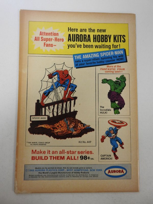 The Amazing Spider-Man #45 (1967) GD/VG Condition moisture damage