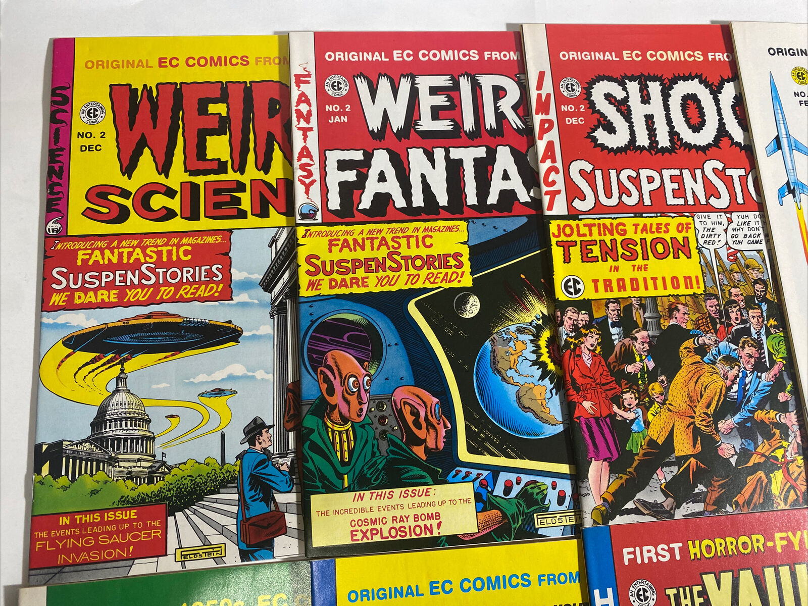 Tales From The Crypt Vault Of Horror Haunt 8 Book Lot Russ Cochran